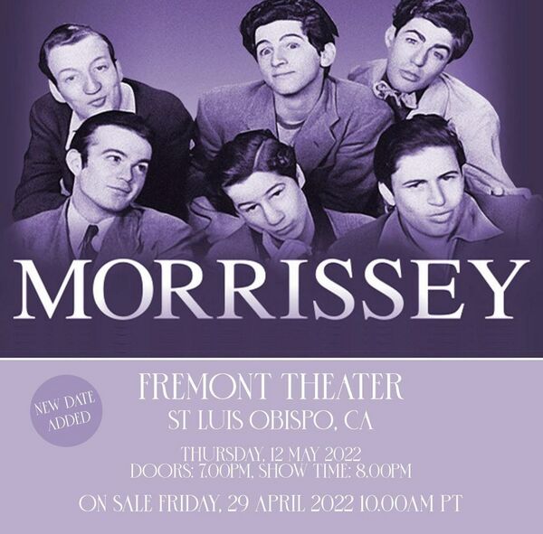 morrissey tour poster