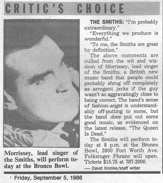 File:The Smiths at The Bronco Bowl - Dallas Times Herald.jpg