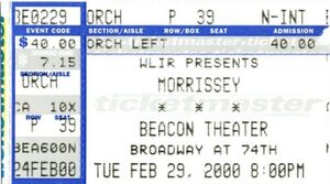 Feb 29, 2000 Beacon Theatre ticket.jpg