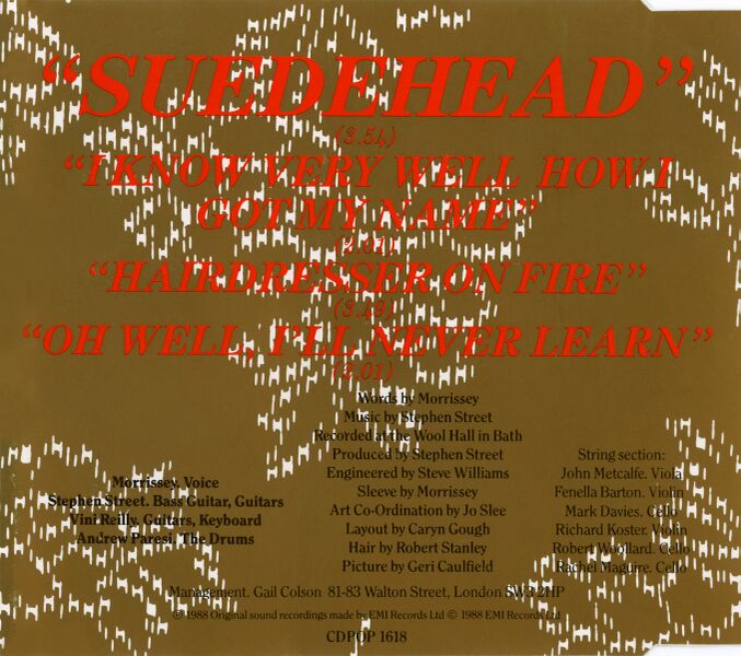 File:1988-02-15 'Suedehead' by Morrissey (U.K. EMI Swindon for U.K. His Master's Voice Pressing) (CDPOP 1618) (Slimline Rear).jpg