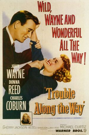 Trouble Along the Way poster.jpg