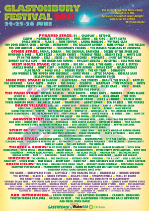 Large GlastonburyFestival 2011 lineupposter.png