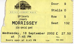 Morrissey-18-9-2002RAH ticket.jpg